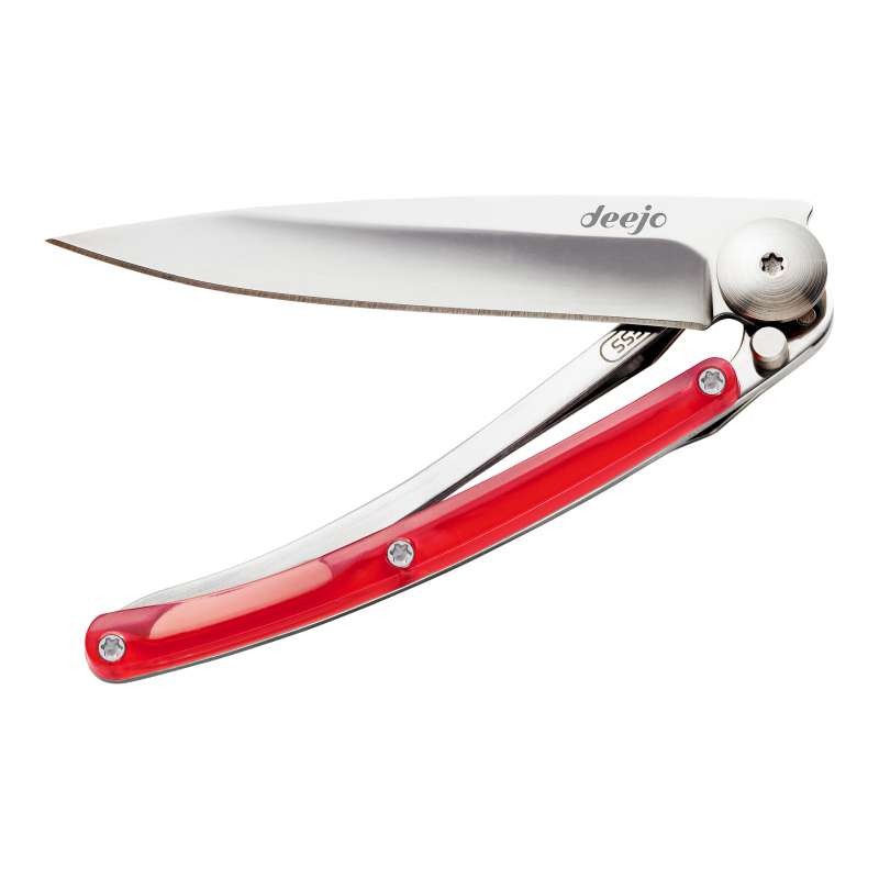  deejo Ultra-Light Folding Pocket Knife with Belt Clip -  Olivier 1.3 OZ Version - Thin and Sharp Blade - Terra Incognita Pattern -  Stainless Steel - Elegant and Modern Design… : Sports & Outdoors