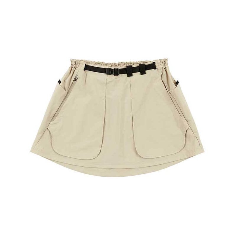 Khaki hiking outlet skirt