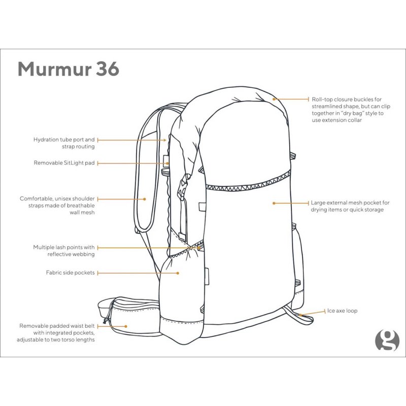 Gossamer gear outlet murmur review