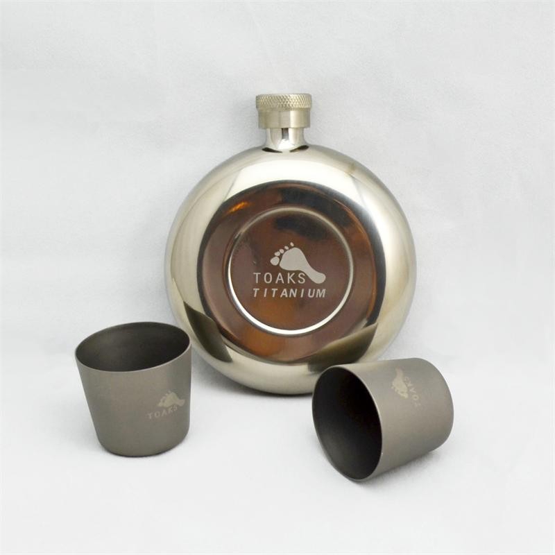 TOAKS Titanium Wine Flask With Shot Glass Combo Set –, 58% OFF