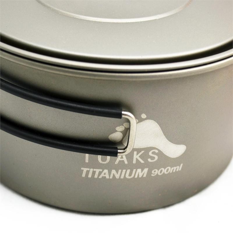 TOAKS Titanium 900ml Pot with 130mm Diameter | Outdoorline