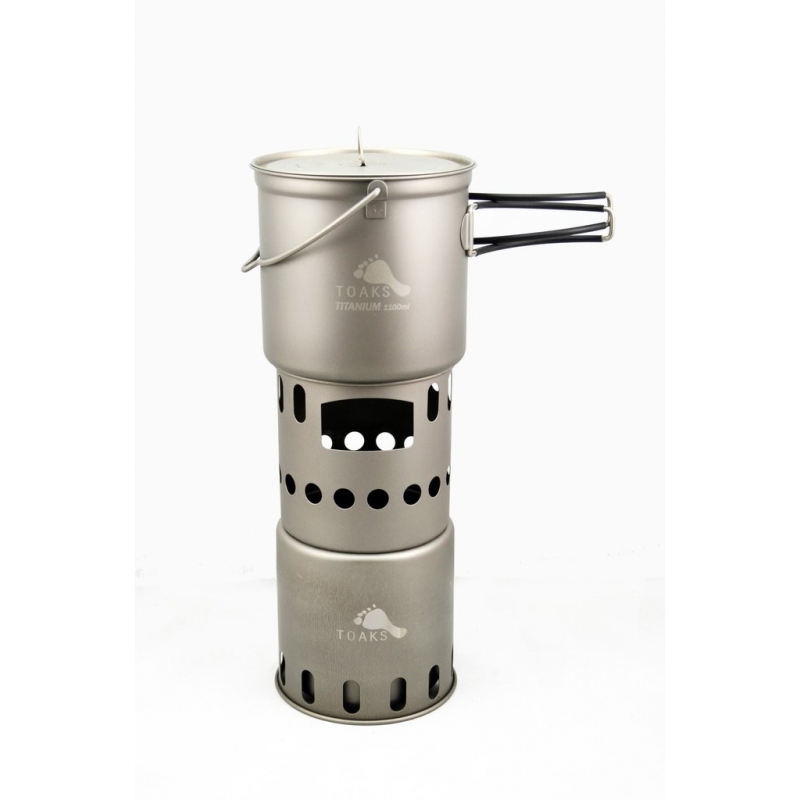 TOAKS Titanium 1600ml Pot with Bail Handle