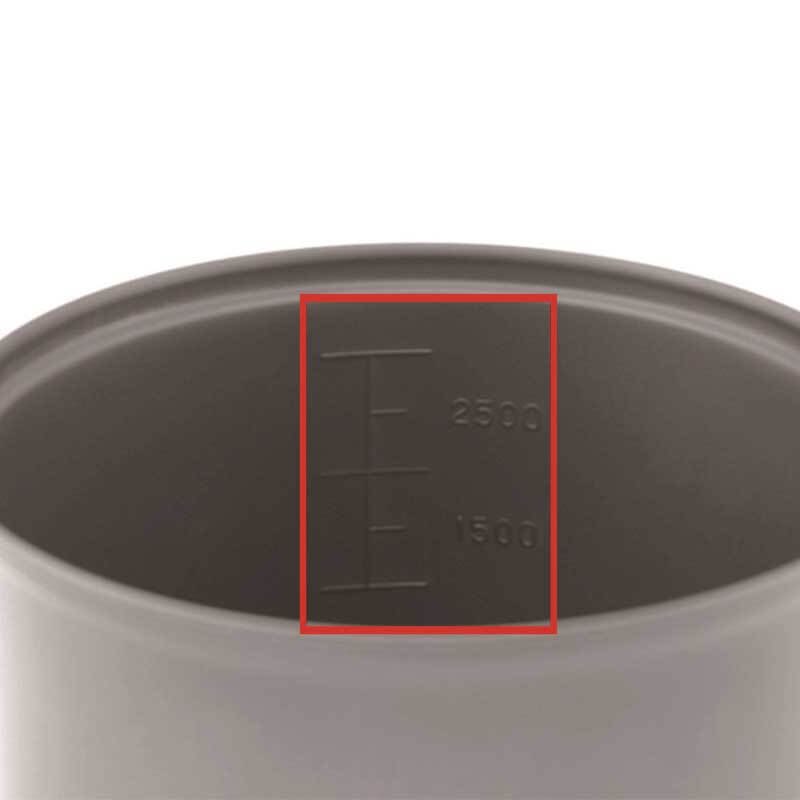 EVERNEW Ti Non-Stick Pot 600 (ECA421)